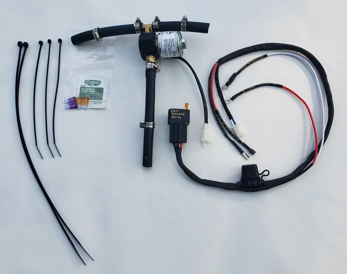 Fuel Shutoff Solenoid with Relay